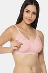 Amante Double Layered Non Wired Full Maternity / Nursing Bra - Blush Pink — thumbnail 4